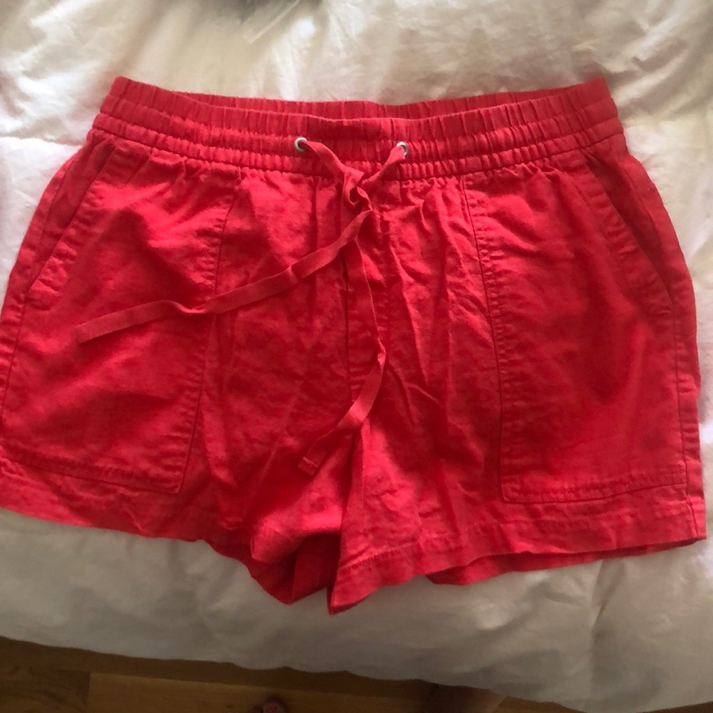 Salmon colored gap shorts. Washed never worn